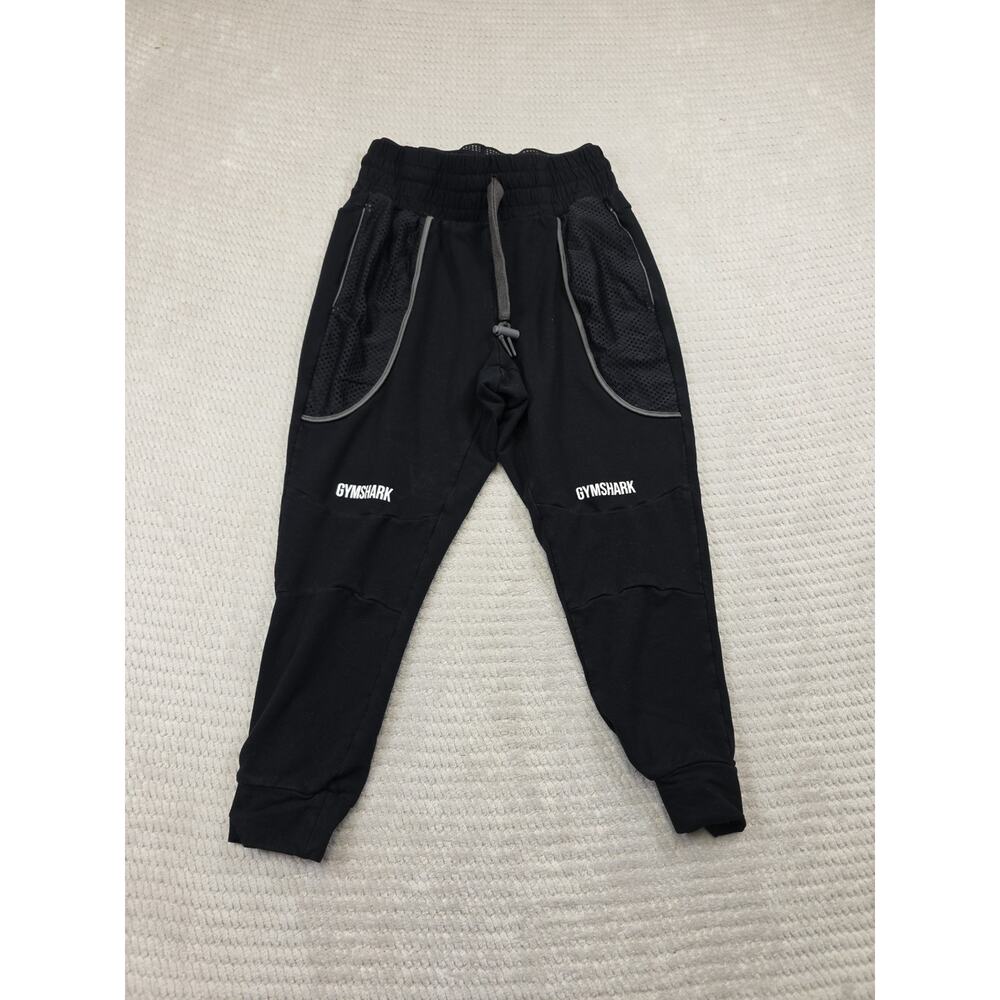 Gymshark Sweatpants Womens Small Joggers Movement Mesh Black Jogger